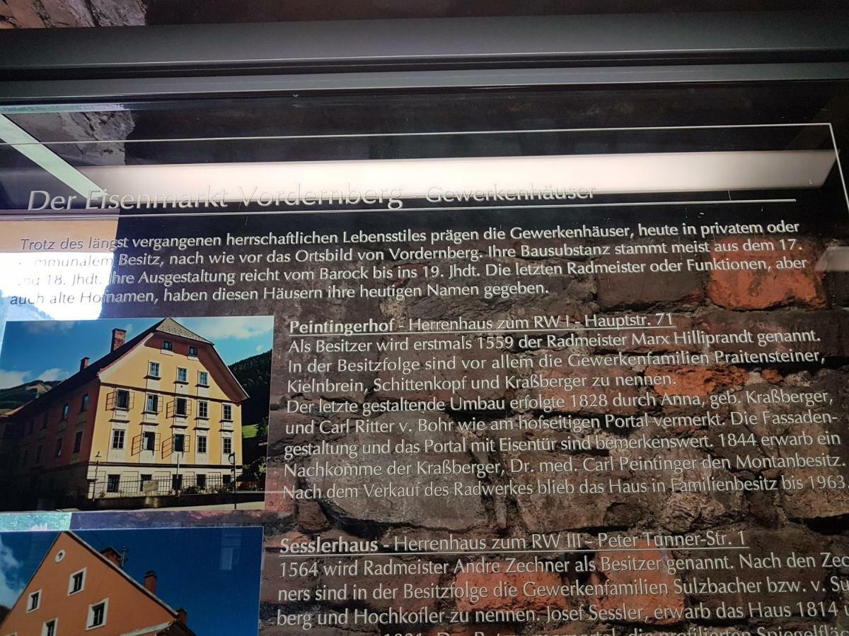 Vermietung Ronner Vordernberg 外观 照片